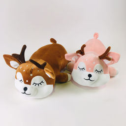 Мягкая игрушка Олененок лежачий 50 см