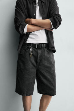 BERMUDA BAGGY FIT / Carb?n