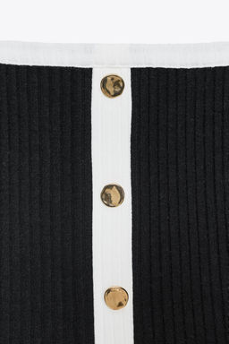 RIBBED KNIT TOP - Zara фото 6