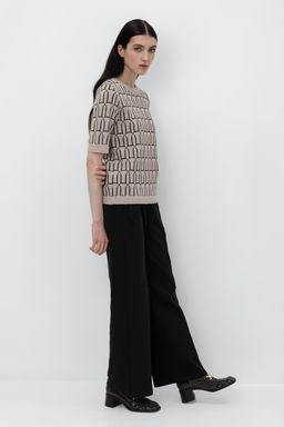 ЕВТ 4120/черный брюки жен