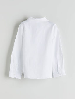 Basic Erkek ?ocuk Poplin G?mlek