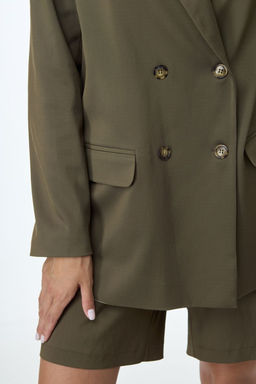 Жакет ANELLI 1083-1 хаки  фото 5