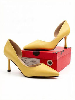 06-HDP1169-32 YELLOW Туфли женские (натуральная кожа)