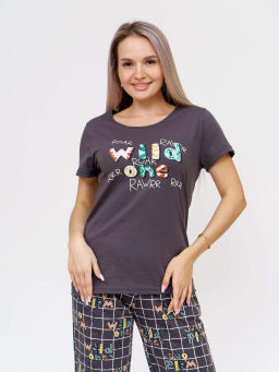 Костюм женский, цвет серый