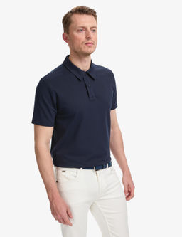 Lacivert Regular Fit D__meli Polo Yaka Ti__rt