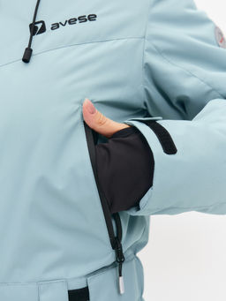 Комбинезон утепленный 23292-438 бирюзовый