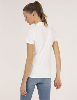 Beyaz Polo Yaka Slim Fit Ti__rt - Pierre cardin фото 5
