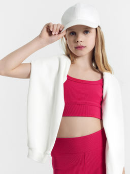 Топ для девочек для занятий спортом в розовом цвете - Mark formelle фото 3