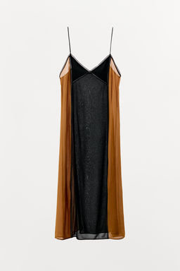 LACE TRIM DRESS - Zara фото 3