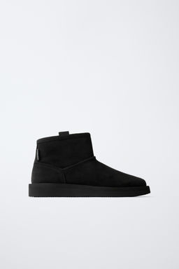 SHEEPSKIN ANKLE BOOTS
