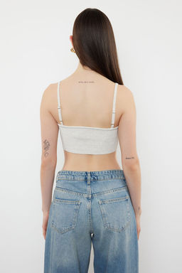 Ekru Bluz TWOSS24BZ00572 - Trendyolmilla фото 5