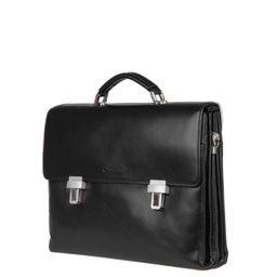 1-5590-1 black, Мужской кожаный портфель, Barcelo Biagi