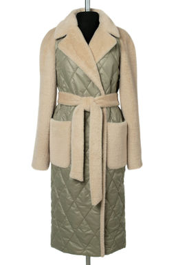 Пальто женское демисезонное (пояс) - El podio фото 2