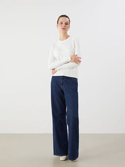 Bisiklet Yaka Kad?n Triko Kazak