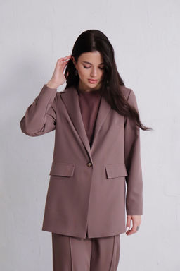 11872 Костюм брючный в цвете какао - Martichelli фото 3