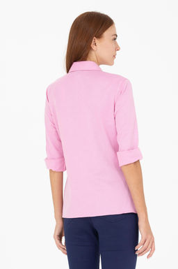 Kad_n Pembe Uzun Kollu Basic G_mlek