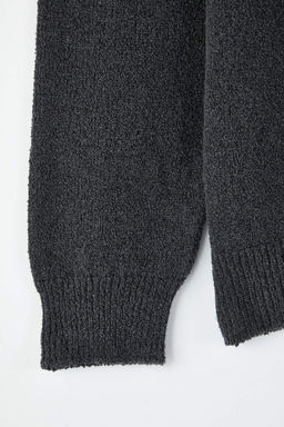 TRENDYOL MAN Ekru Regular Polo Yaka Dokulu Triko Kazak TMNAW25KZ00078 - Trendyolmilla фото 10