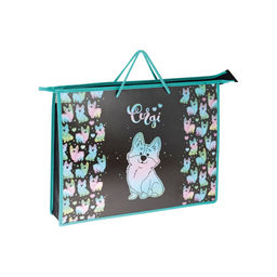 Папка на молнии с ручками А3 ArtSpace "Corgi" (ПР-3-20_46798)