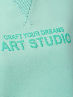 VILATTE / Футболка из футера двухнитки с эластаном  фото 3