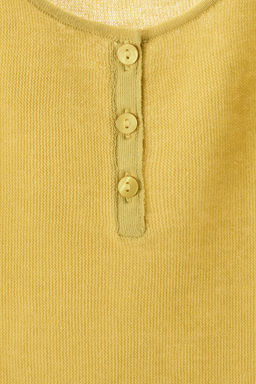 TOP PUNTO TIRANTES / Amarillo - Zara фото 7