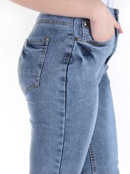 7002 BLUE Джинсы-скинни женские SBS JEANS - Фабричный китай фото 5