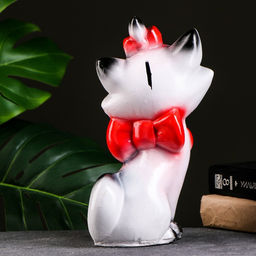 Копилка для денег Кошка LOVE, гипс, 26?14 см
