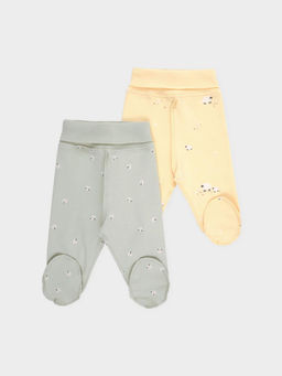 Crockid _ К 400220-2уп/маленькие овечки,поле с ромашками набор ползунки яс