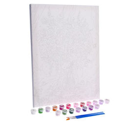 Картина по номерам на холсте с подрамником Натюрморт с цветами, 30?40 см