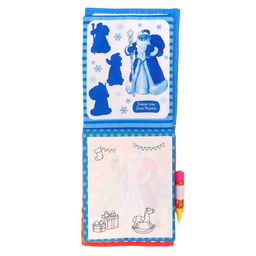 Книжка для рисования Новогодние приключения Дедушки Мороза с водным маркером - Буква-ленд фото 2