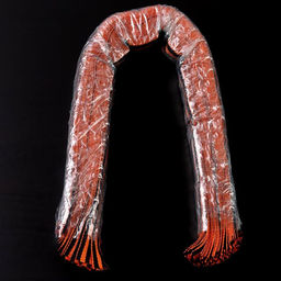 Цена за 50 шт. Лента «Георгиевская», 24 мм, 50 ± 5 см, цена за 1 штуку