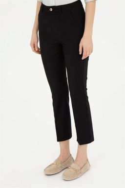 Женские черные брюки из плотной ткани - U.s. polo assn фото 2