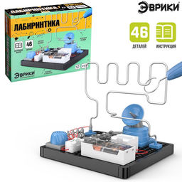 Электронный конструктор Лабиринтика, 46 деталей