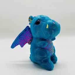 Мягкая игрушка брелок Дино с цветными чешуйками 13 см в ассортименте - Storyland фото 16