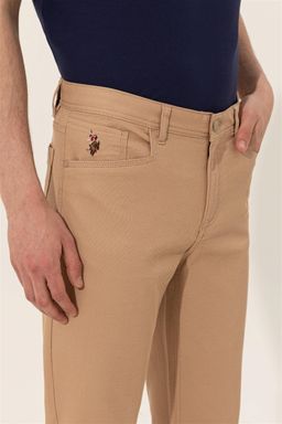 U. S. Polo Assn / Мужские брюки чинос песочного цвета - U.s. polo assn фото 7