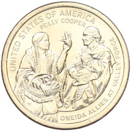 Монета 1 доллар 2026 года (P) США Коренные Американцы (Сакагавея)  Полли Купер