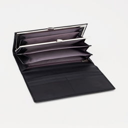 Кошелёк на магнитах, цвет чёрный - Simaland фото 3