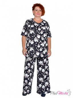 Брюки Модель №2047 размеры 44-84 - Plusmoda фото 3