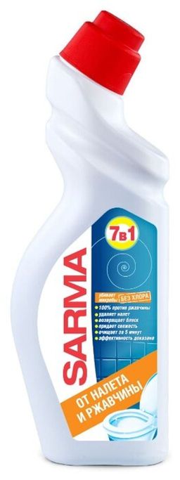 САРМА ср-во д/ванн и раковин от налета и ржавчины 750мл