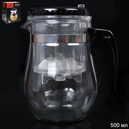 Френч-пресс 500 мл с кнопкой / 500GPS /уп 80/