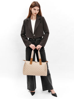 LACCOMA сумка AC89100-мишки бежевый эко кожа