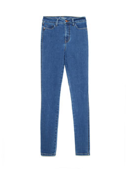 CONTE Моделирующие eco-friendly Джинсы skinny c супервысокой посадкой CON-174 Lycra® authentic blue