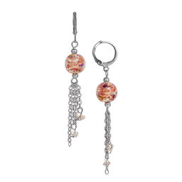 Серьги из муранского стекла CASCADE LS3539