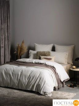 КПБ PRIME PRIVE ВАЛЬБО бел/черн (клетка)