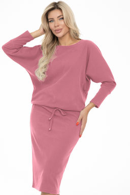 Платье Осеннее настроение (пудра)