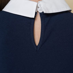 PELICAN, джемпер для девочек, Темно-синий  фото 2