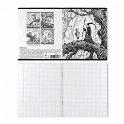 Цена за 5 шт. Тетрадь общая ученическая ErichKrause Монохромная история, 48 листов, клетка, твин-лак_MIX-PACK фото 8