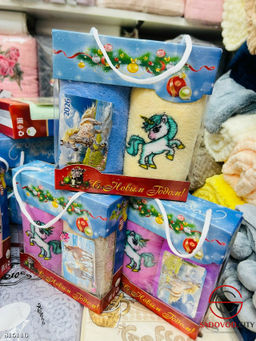 Набор 3 в 1 полотенец с вышивкой