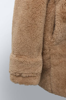 FAUX FUR COAT - Zara фото 6