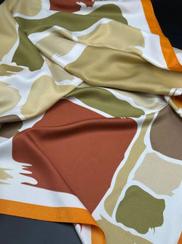 K13574 Платок (90/90см шелк) МУЛЬТИЦВЕТ_03