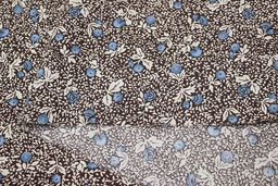 Импорт. хлопок Агапия цв.коричневый, ш.1.45м, хлопок-100%, 100гр/м.кв - Купава фото 6